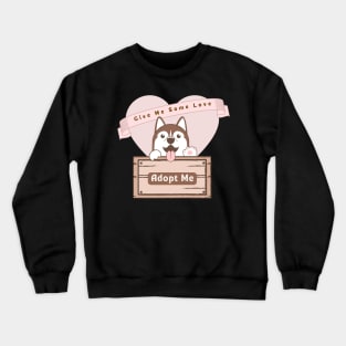 Pink Cute Pet Adopt Me Crewneck Sweatshirt